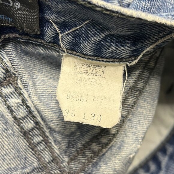 VTG 90s Levi’s Silvertab Loose Denim Jeans 36x30* Skate Baggy DISTRESSED GRUNGE - Picture 11 of 11